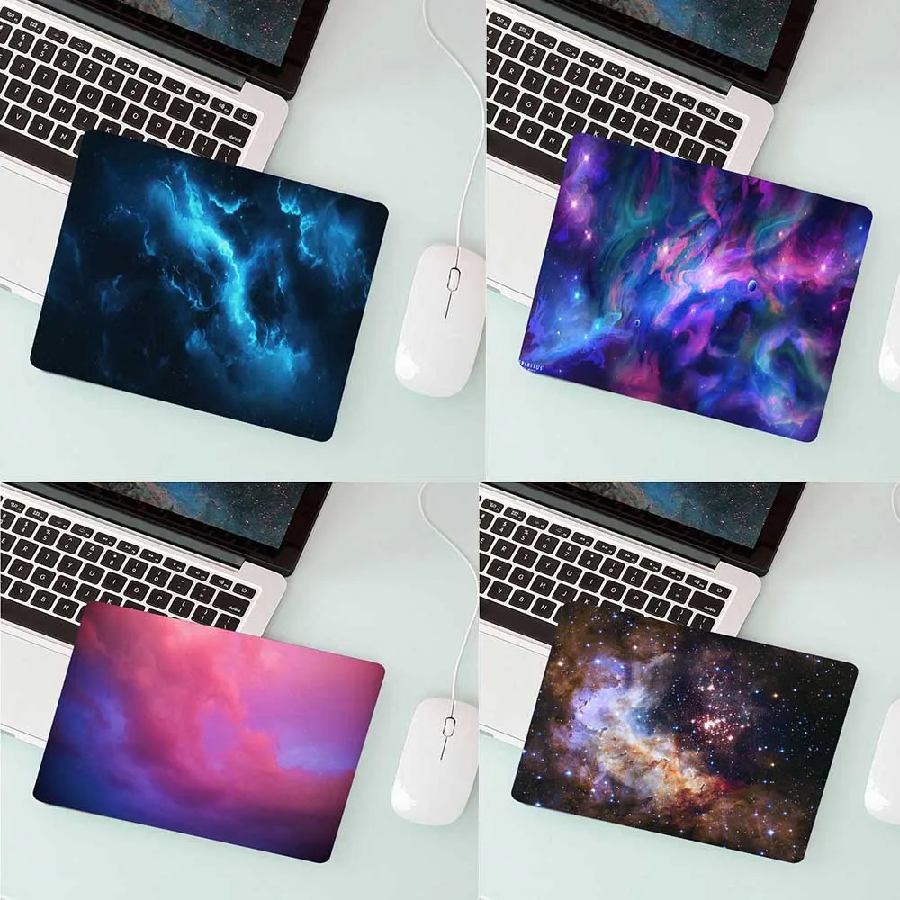 Starry Sky Gaming Small Mouse Pad Gamer Mouse Mat Computer Mouse Pad Wholesale Mause Pad Keyboard Desk Pad gaming accessories