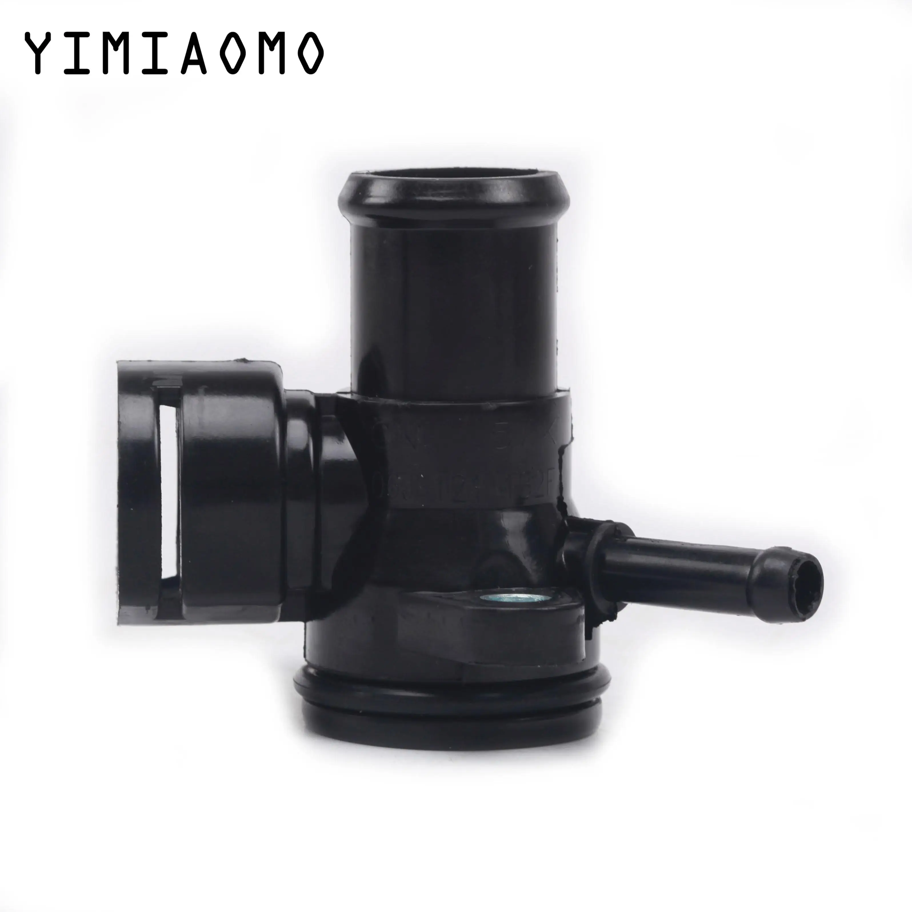 06J121132G Plastic Coolant Flange Pipe Connector For Audi Q3 TT VW Beetle Golf MK5 Passat CC Tiguan Eos Jetta 2.0T 06J 121 132D