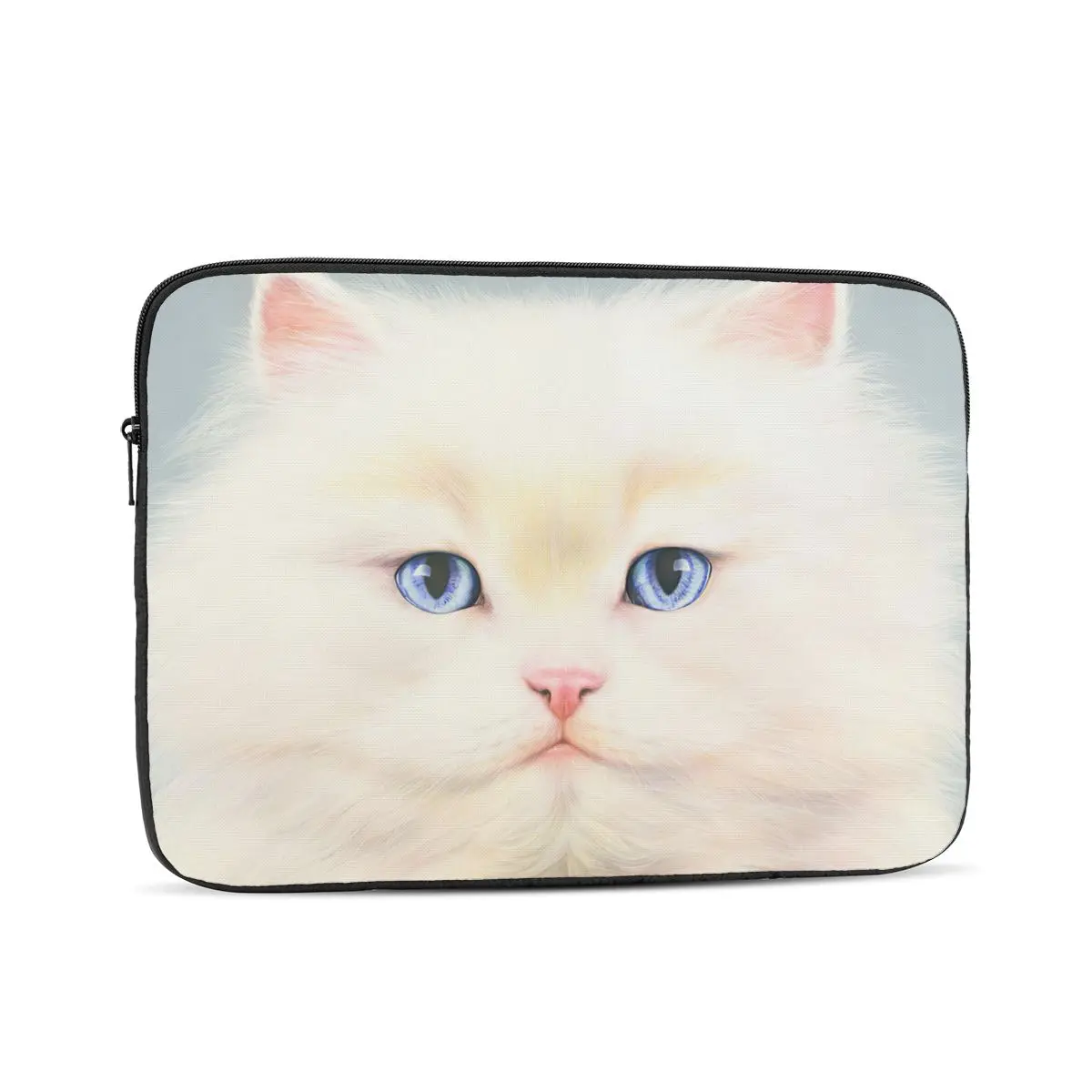 

White Persian Cat Computer ipad Laptop Cover Case17 15 13 12 10 Inch Laptop Sleeve Bag Portable Cover Fundas Pouch