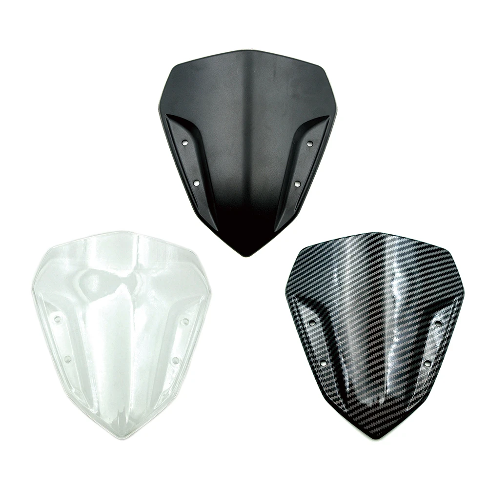 Motorcycle Racing Sports Carbon Fiber Windscreen Windshield Deflector Viser Visor For Yamaha Aerox 155 Nvx 155 AEROX155 NVX155