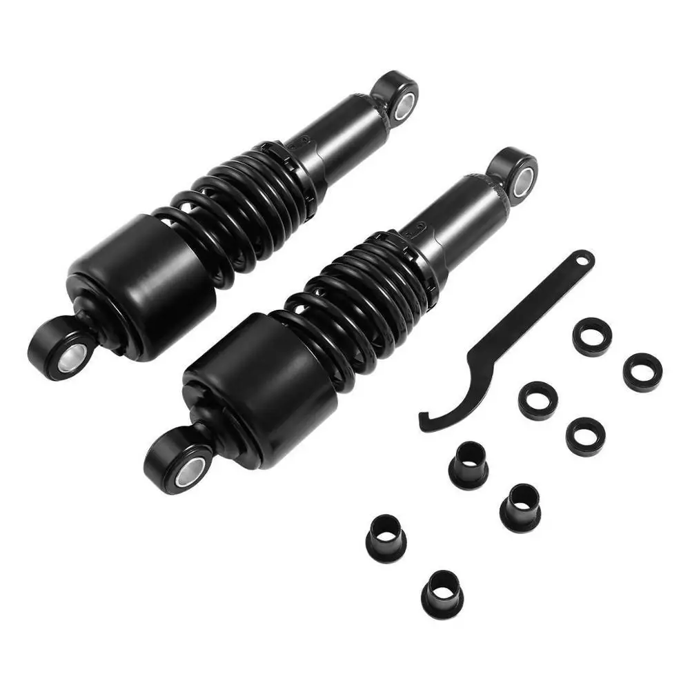 Suspensão de choques traseiros para motocicleta, 10.5 polegadas, para harley sportster xl883 ferro xl1200 personalizado 2004-2012 2011