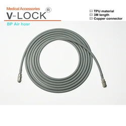 V-LOCK-Tubo de extensión Nibp, manguera de aire HS0101 para monitor de pacientes, Mindray MEC1000 Edan