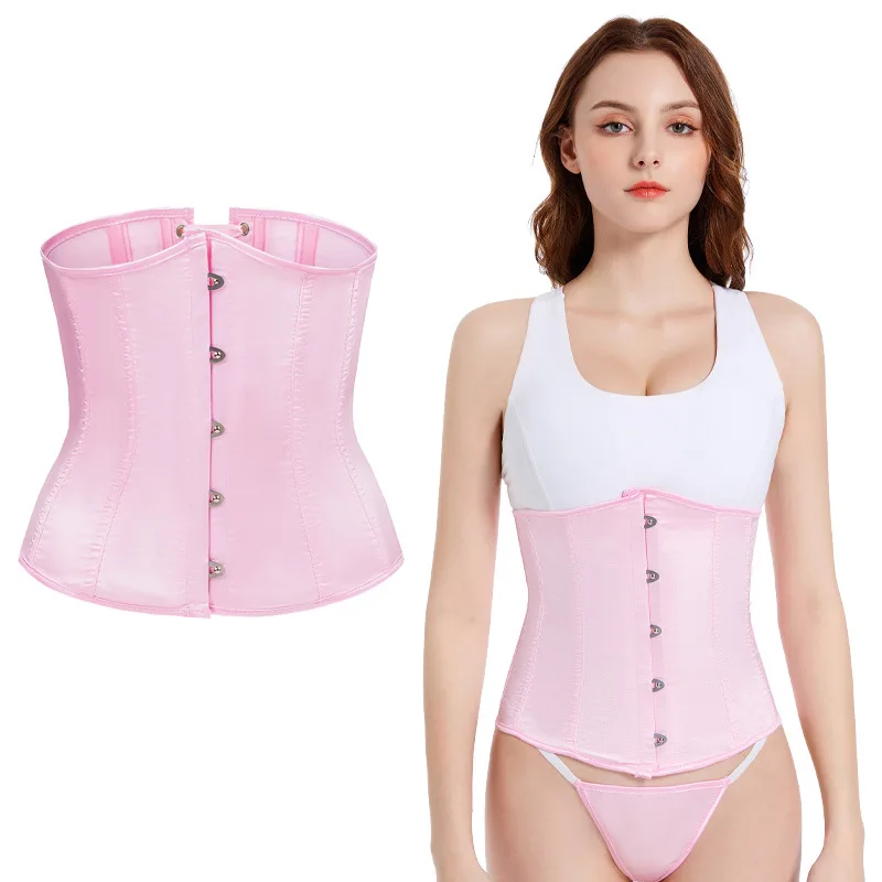 Women Mini Underbust Corset and Waist cincher Bustiers Top Workout Shape Body shaper Plus Size Underbust sexy women Corset S-6XL