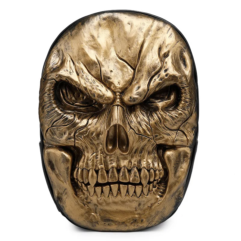 JIEROTYX klasyczny plecak 3D strach czaszka płaskorzeźba torba podróżna czarny plecak przywrócić Halloween fajny skórzany torby Unisex