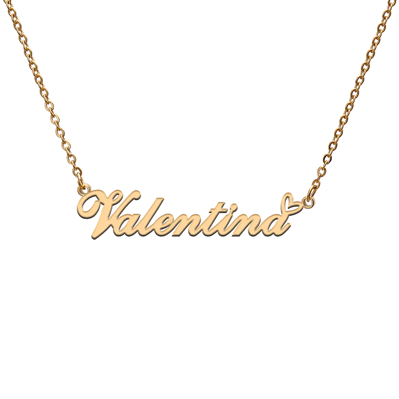 

Custom Personalized Name Necklaces for Valentina Best Friends Birthday Christmas Mother Days Jewelry Gifts