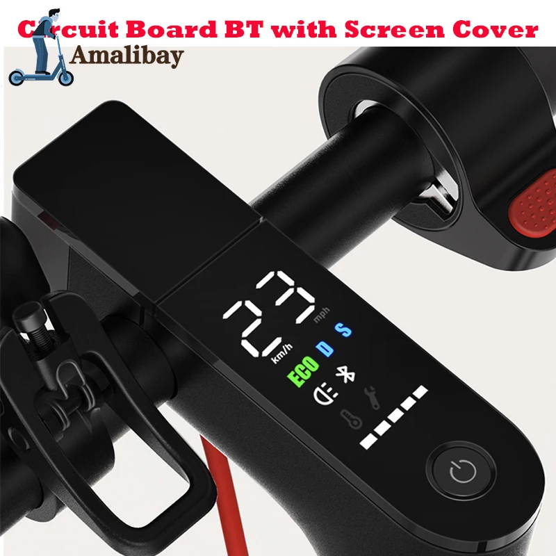 Circuito del cruscotto per Xiaomi Scooter elettrico MIJIA M365 Pro sostituzione BT Circuit Board Display Clear Screen Cover Case