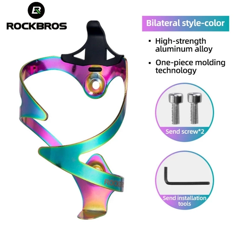 ROCKBROS Bicycle Bottle Holder Bicycle Drum Holder Bottle Rack Cages Mount MTB Mountain Road Bike Cycling Amphora Rack