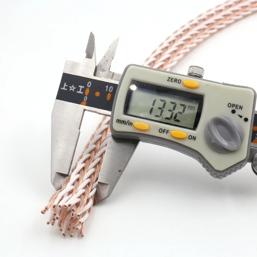 كابل مكبر صوت OCC عالي النقاء 12tc ، 24 قلب ، لمكبر الصوت ، مشغل CD DVD