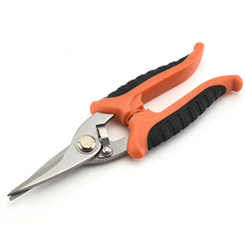 HOT Multifunction Metal Scissors Cable Stripping Shears Stainless Steel Electrician Tool NDS66