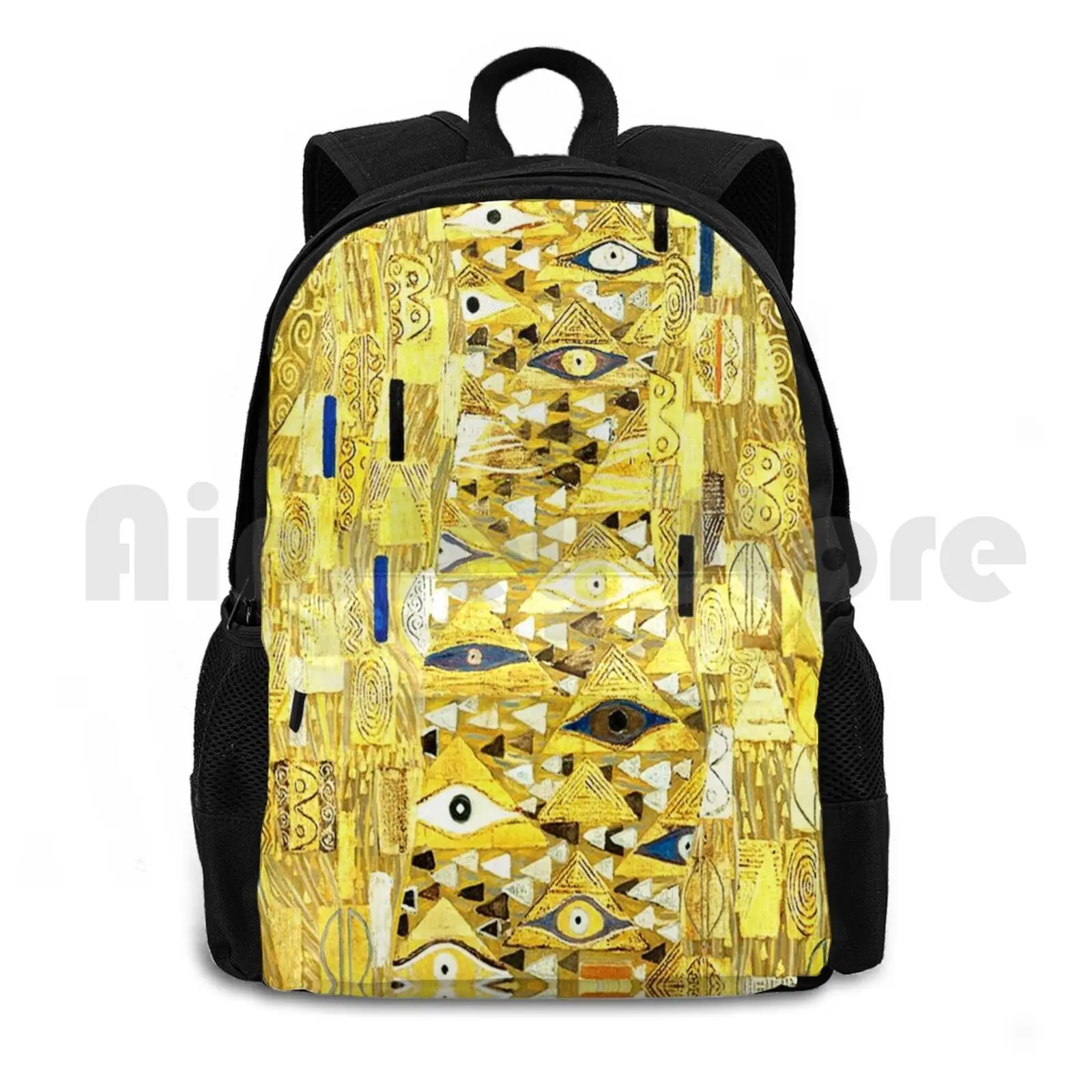 

The Woman In Gold Outdoor Hiking Backpack Waterproof Camping Travel Portrait Of Adele Bloch I The Lady In Gold The Woman In