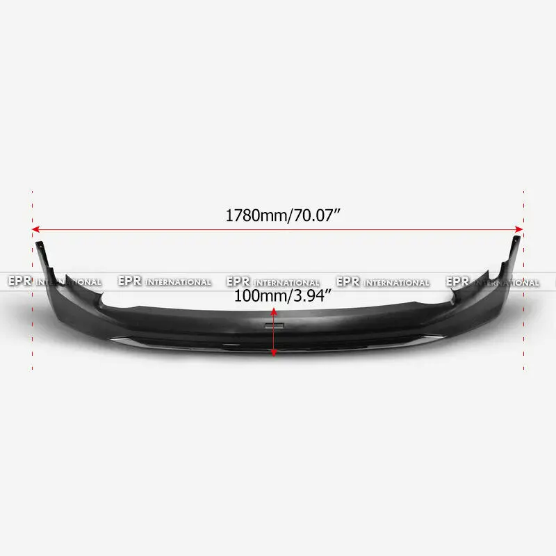 For TOYOTA ZVW30 Prius MC after MOD Style Front pp half spoiler lip body kit Bumper diffusers bodykits