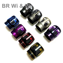 BR Wi&Wa  Fishing rod trim ring + 3K carbon tube +  ring For reel seat   Component DIY Rod Building Repair rod