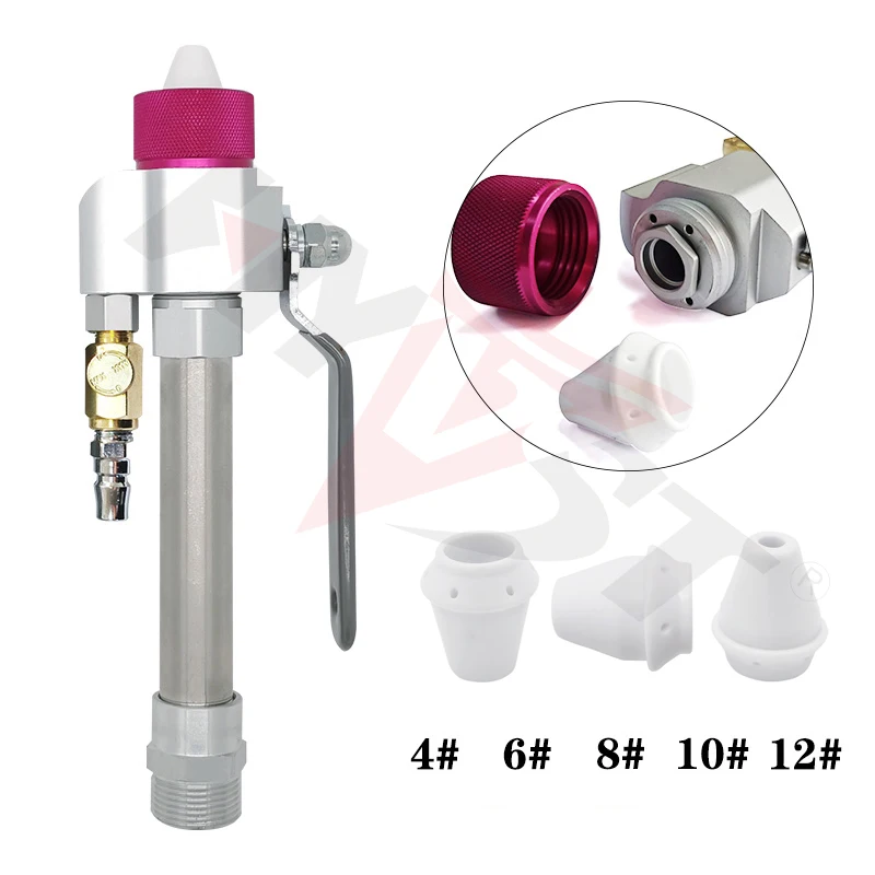 Spray Gun Cement Mortar Waterproof Lacquer Spray Gun Real Stone Paint Pneumatic SprayerAccessories Spray Gun Natural Stone Paint