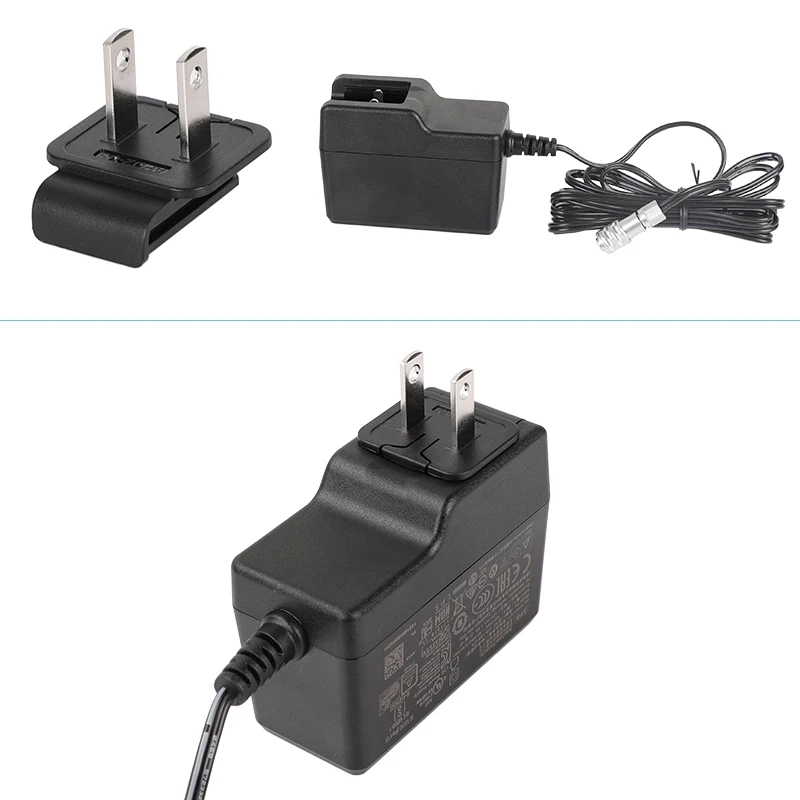 CAMVATE BMPCC 4K / 6K DC Power Cable To Universal Travel Adapter 220V To 110V Voltage Power Charger Converter With US / EU / UK