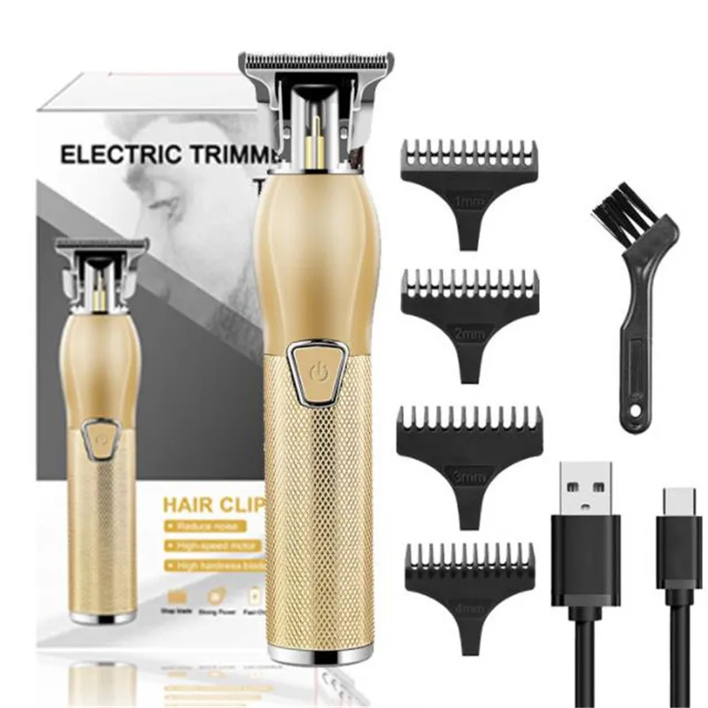 Professional Electric Barber Clipper Precision Zero Gap Hair Trimmer Cordless Hairstyle Salon Haircut Machine Hairdresser Cutter