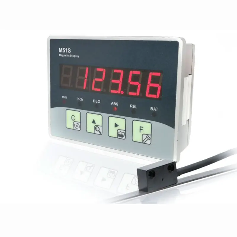 Sensor de Deslocamento Óptico Magnético Digital Sensor de Posição Transdutores Codificador Cnc Máquina de Marcenaria Torno Lcd Dro