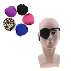 One-eyed Cover Single Eye Cover Adjustable Eyeshade Sleeping Eye Mask Portable Soft Eye Patch Amblyopia Traning Goggle