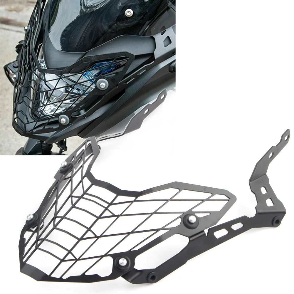 Motorcycle Headlight Protector Grille Guard For HONDA CB500X 2019 2020 2021 Aluminum Head Light Lamp Protective Grill Cover