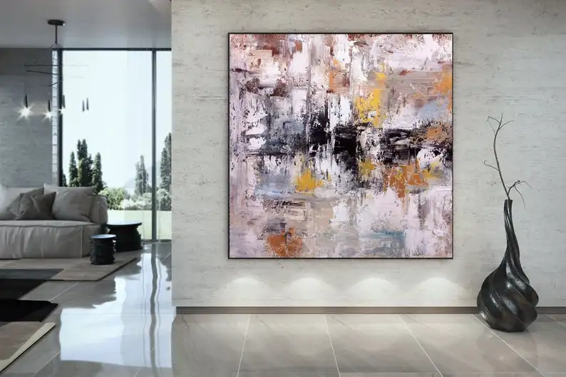 

Large Abstract Art Canvas Painting Abstract Wall Canvas Living Room Wall Decor Large Wall Art Modern Wall Art Custom Art