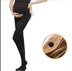 Spring New Korean Fashion Velvet Maternity Tight  Bottoming Romper Tight Stretch Pregnant Women Stomach Lift Pants