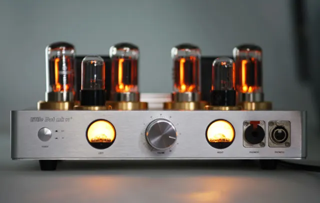 

The Latest upgrade LittleDot MK6 fully balanced vacuum tube amp high-fidelity fever tube amplifier 5W+5W 120 ohm