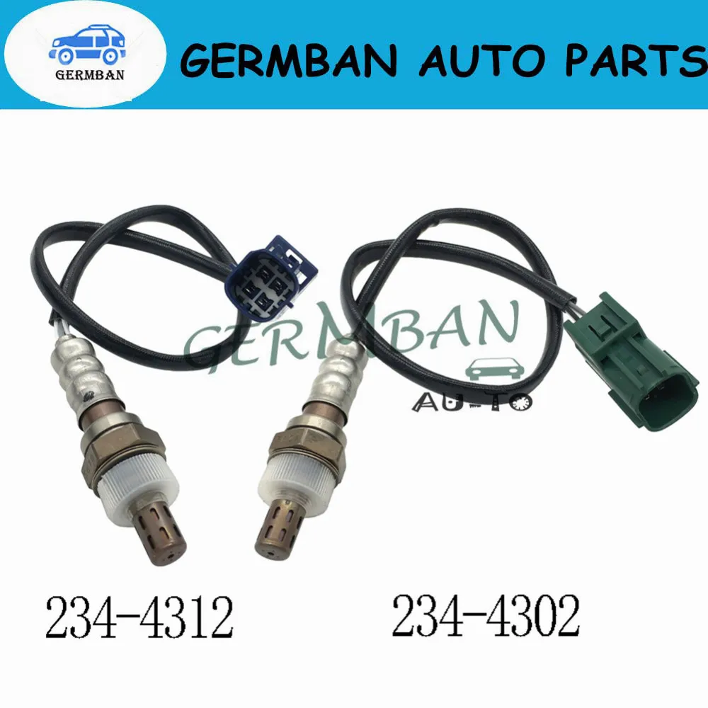 2Pcs 226A0-4J903 226A1-AM601 Downstream Left&Right Oxygen Sensor #234-4302 234-4312 For Infiniti FX35 04-06 G35 2003-2004 3.5L