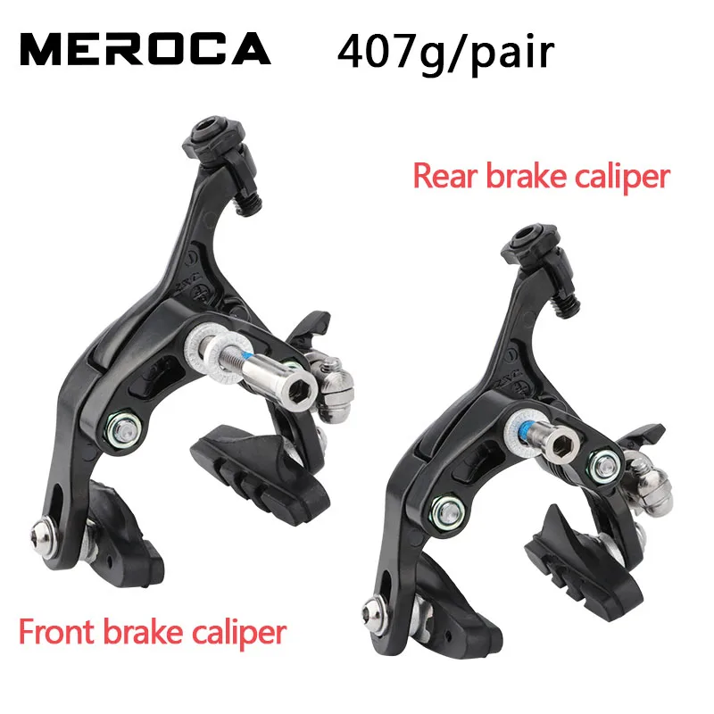 MEROCA Road Bike C Clamp Brake Caliper 700C Bicycle Rim Brake Clamp BMX Dead Fly Line Pull Bicycle Brake Side Pull Brake Caliper