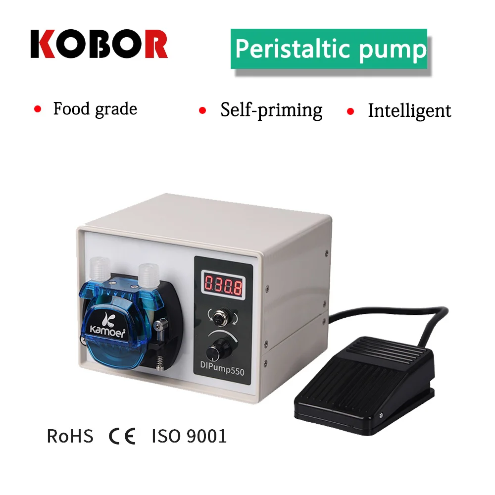 intelligent mini pump, small food grade circulating self-absorbent large flow pump, automatic Peristaltic pump, 220v DC pump