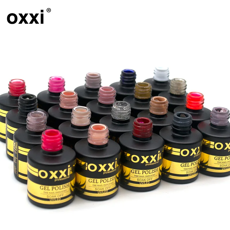 OXXI Mới 8Ml Móng Đế Cao Su Áo Khoác Và Top Coat Gel Dầu Bóng Lót Cho Móng Bán Permanant Gel UV ba Lan Móng Tay Nghệ Thuật Thiết Kế Gellak