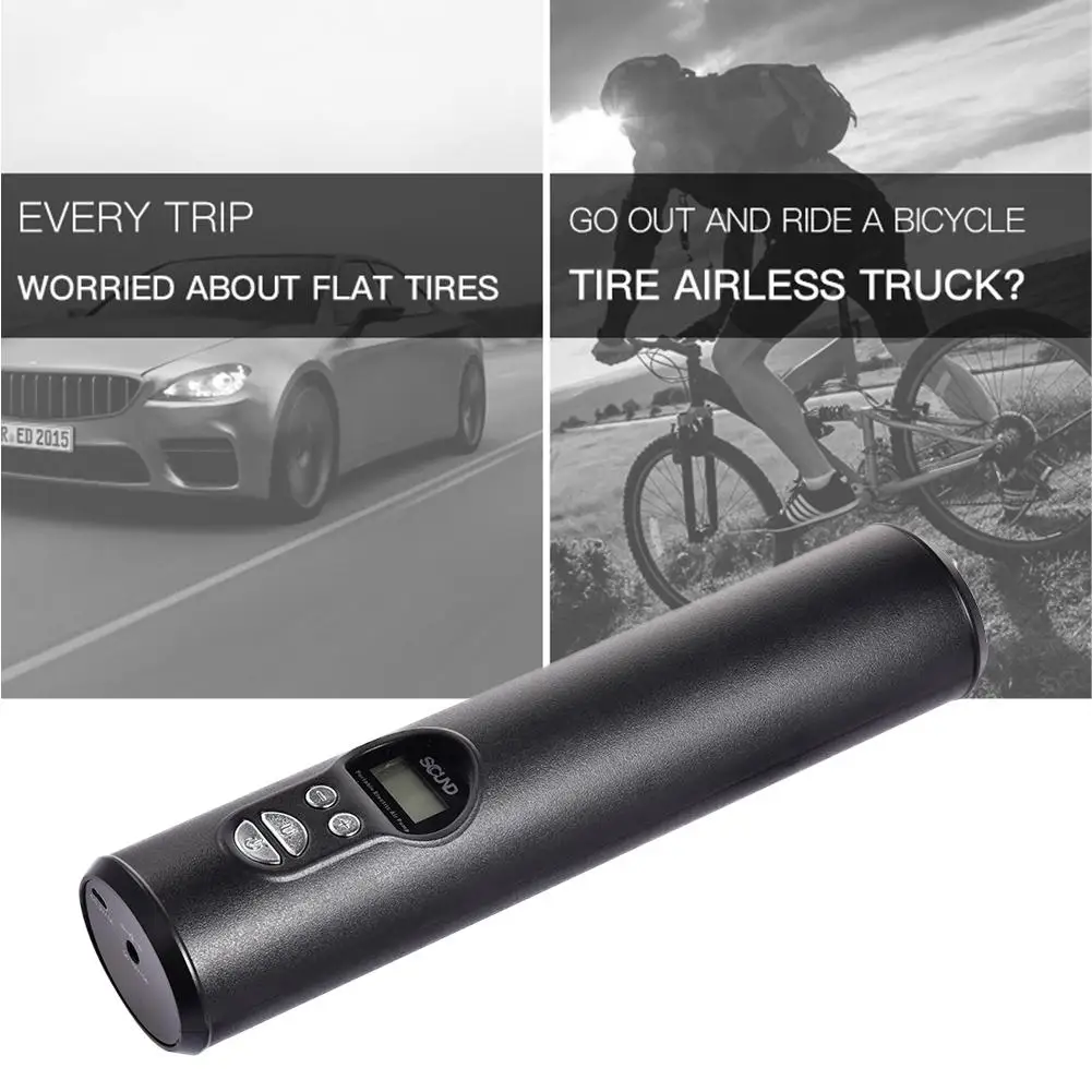 

Portable Air Compressor Mini Tire Inflator Handheld Air Pump For Car Bicycles Tires Balls Swimming Rings 12V For Car/SUV/RV Tire