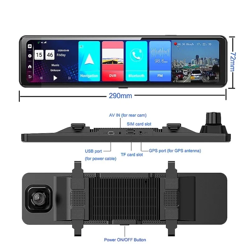 Car Rearview Mirror 12