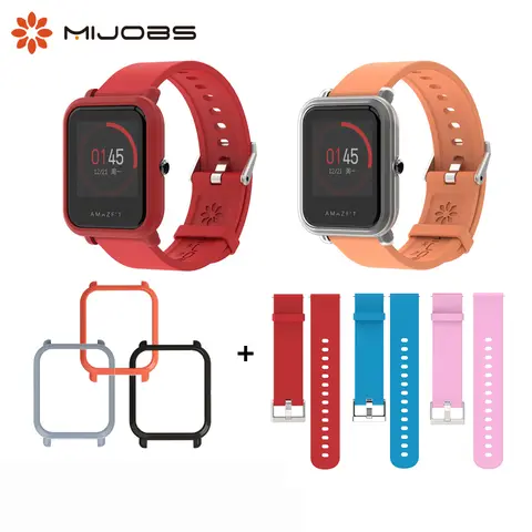 Wrist Strap For Amazfit Bip 3 Pro Bracelet 20mm Watch Band Wristband for GTS Amazfit Bip Protect Case For Amazfit Bip S Lite