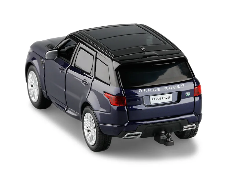 1:32 Alloy Car Land-Rover Model 6 doors Range Rover Sports Car Model Sound and Light Back Children Toys Favorite for Boy