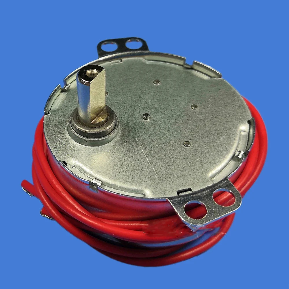 AC 5V 6V 9V 12V 110V 220V Synchronous Motor 4W Permanent Magnet Gear Low Speed CW CCW TYC-50 TYC49 TYJ50 50TYZ Robust Microwave