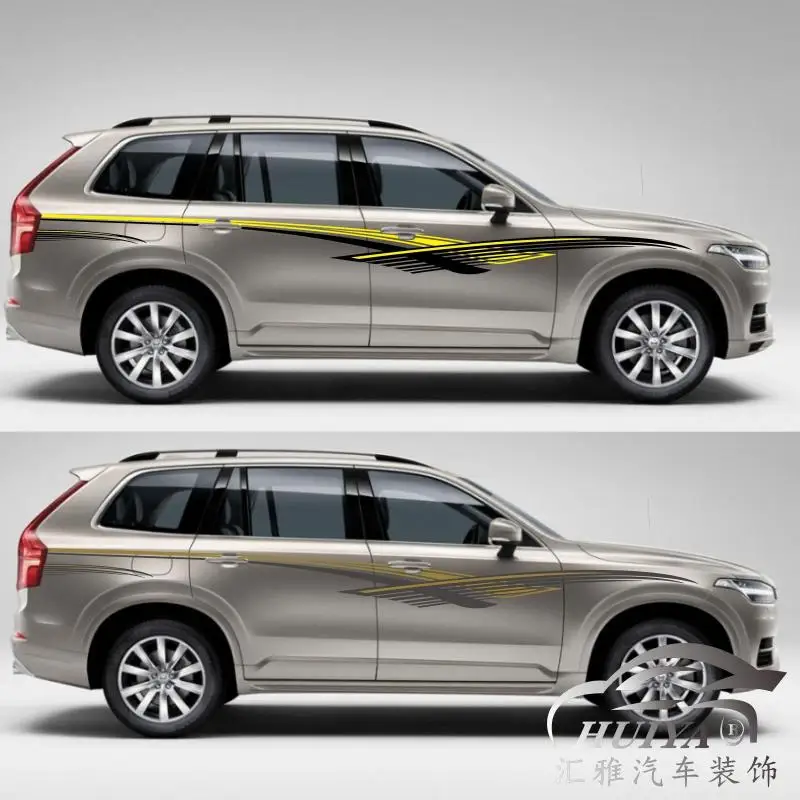 

SUV car stickers FOR Volvo XC60 XC90 body exterior modification customized special decorative decals