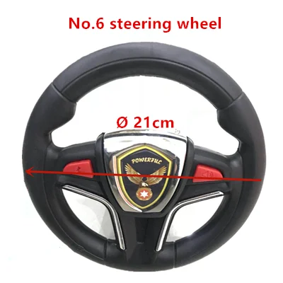 Children's electric car steering wheelBaby four-wheel electric car steering wheel off-road vehicle Karting steering wheel