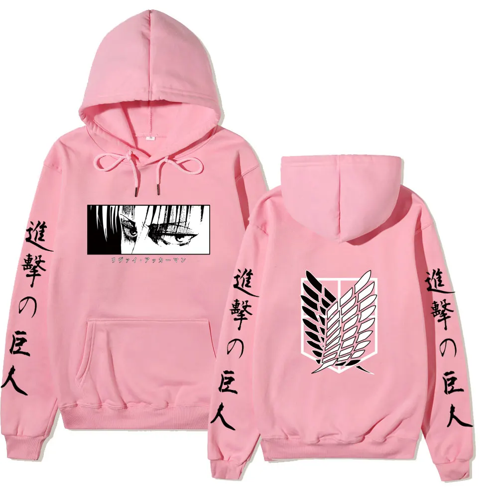 2020 Anime Hoodie Attack on Titan Hoodied Long Sleeve Streetwear Harajuku Sweatshirt Men/Women Unisex Sport Hoody Tops