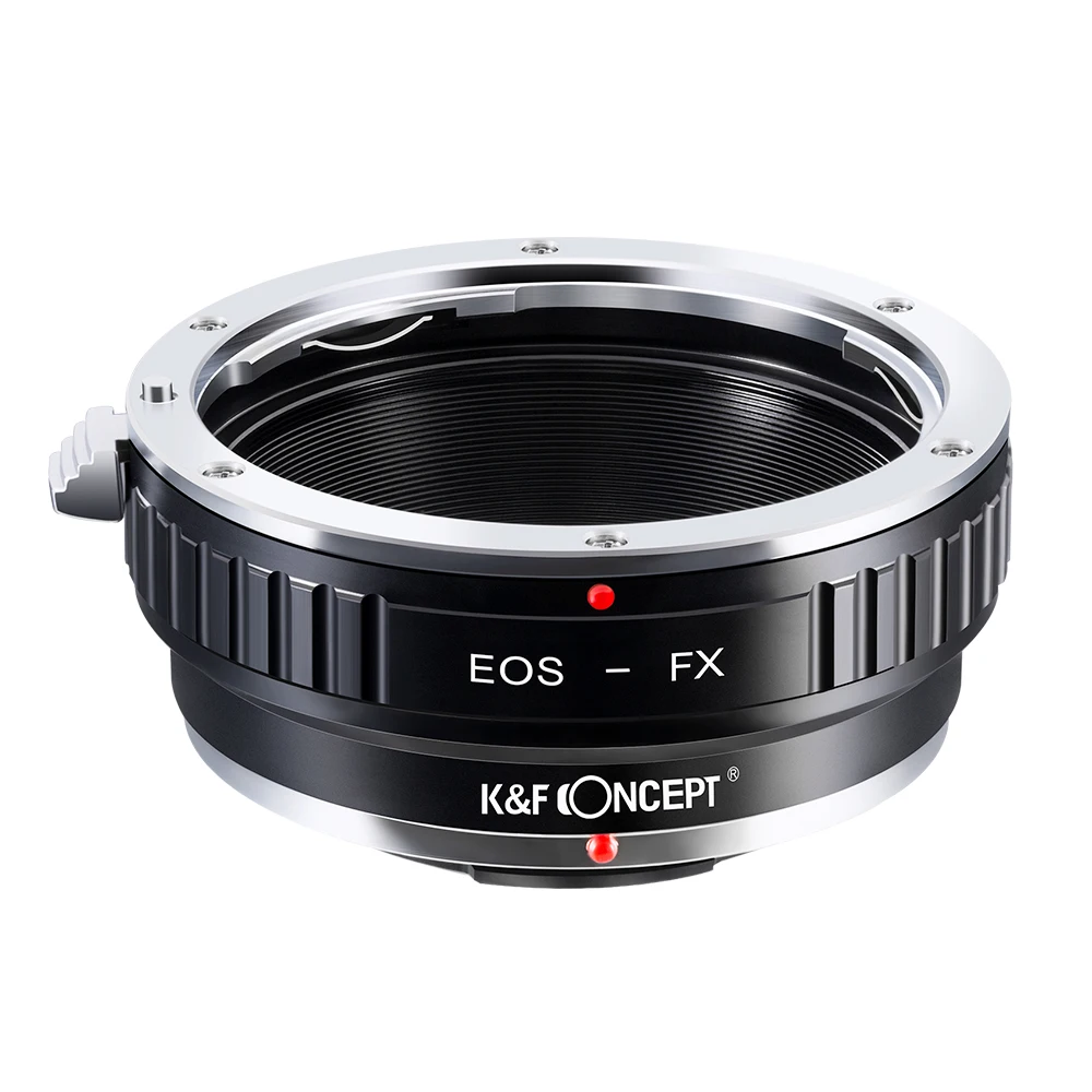 K&F CONCEPT For EOS-FX Camera Lens Adapter Ring for Canon EOS EF/EFS Mount lens to for Fujifilm X Mount Fuji X-Pro1 XPro1 X