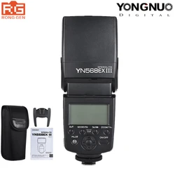 YONGNUO YN568EX III YN-568EX III TTL Wireless HSS Flash Speedlite for Canon Nikon DSLR Camera Compatible YN600EX-RT II YN568EXII