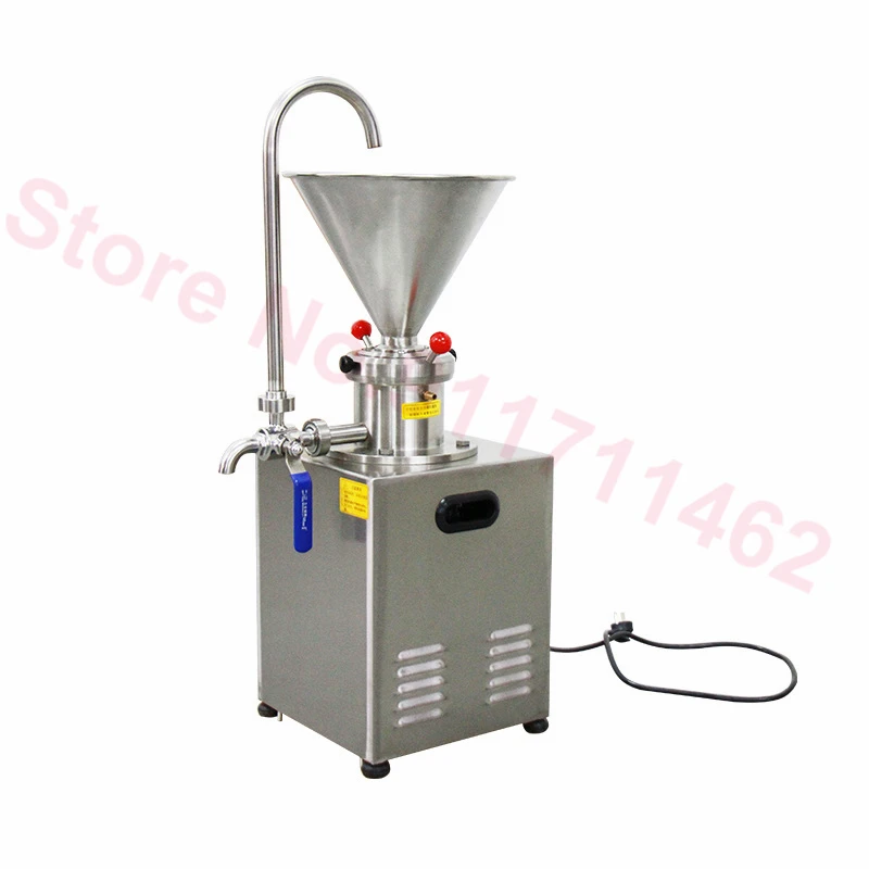 Stainless Steel Peanut Butter Maker Colloidal Mill Commercial Almond Sesame Corn Paste Colloidal Grinder Machine