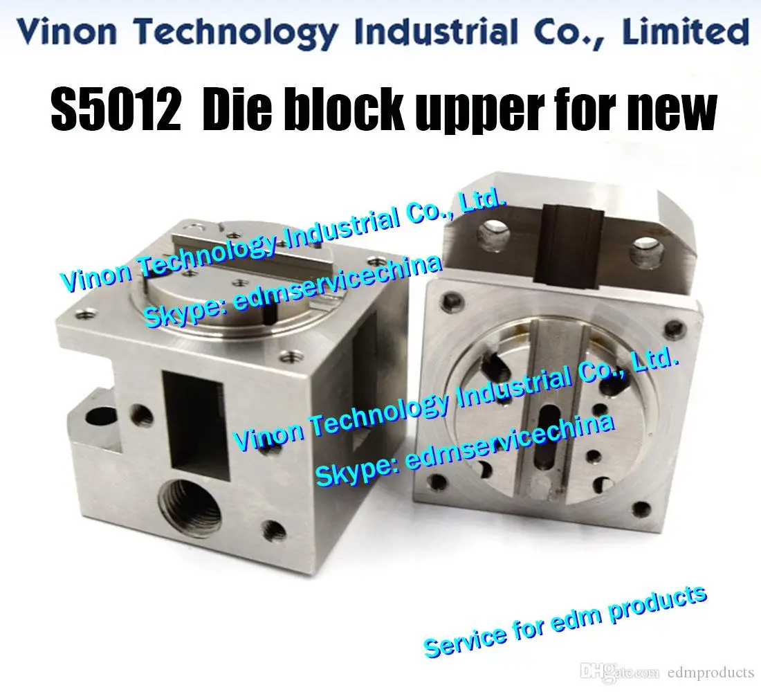 S5012 Die block upper for new type AWT 3082519 for Sodic k AQ325L,AQ535L,AQ360L series wire cut machines (stainless steel type)