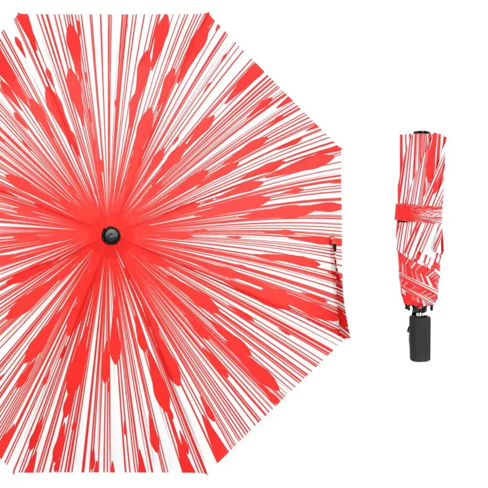 

Элемент Sun Ray или Star Burst с зонтиком Sparkles, три складных женских зонта, неавтоматический ветрозащитный зонт от дождя для мужчин