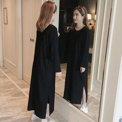 Spring summer new Korean modal cotton home wear long women nightshirt oversized women\'s night dress M-4XL nightgown female