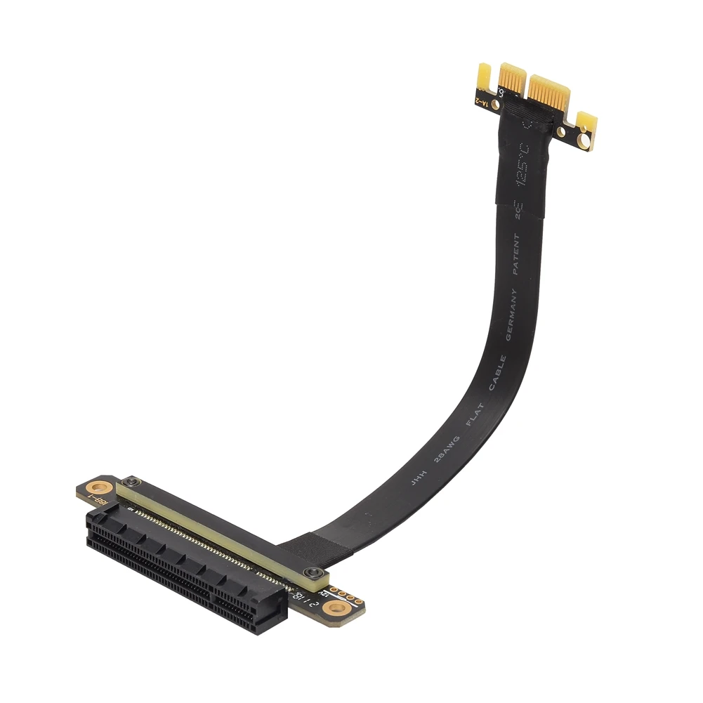 

PCI Express PCI-E PCIe 3.0 8x To 1x Female-Male Riser Card Flexible Extension Cable 8Gbps 180 Degree