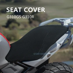 Motorcycle Accessories Protecting Cushion Seat Cover For BMW G310GS G310R G 310 G310 GS R ​Fabric Saddle Seat Cover