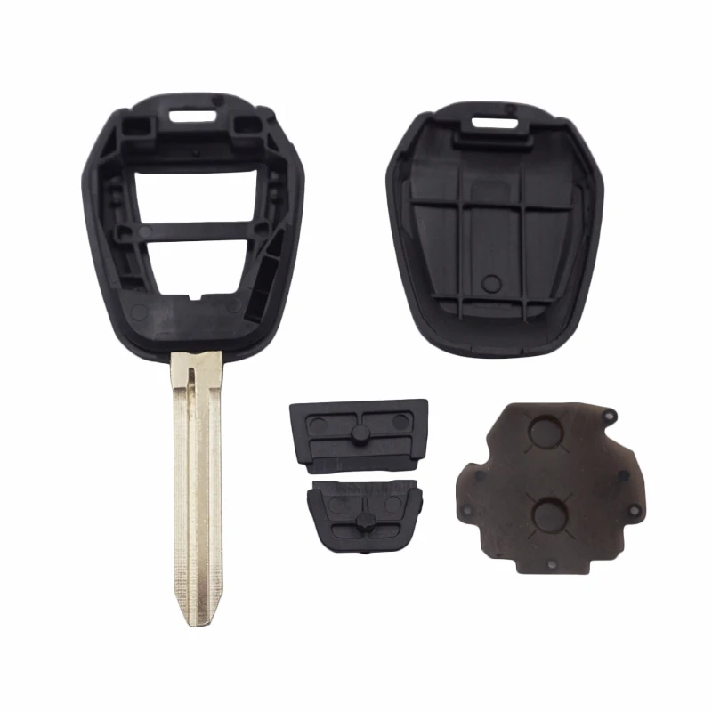 Xinyuexin Remote Car Keyกรณีเชลล์สำหรับISUZU D-Max TOY43 Blade Auto Key Fobเปลี่ยน2ปุ่มรถอุปกรณ์เสริม