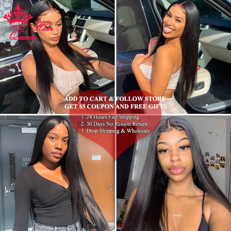 Bone Straight Human Hair Bundles With Lace Frontal Melt Skins Brazilian Human Raw Hair Extensions Lace Closure With Bundles