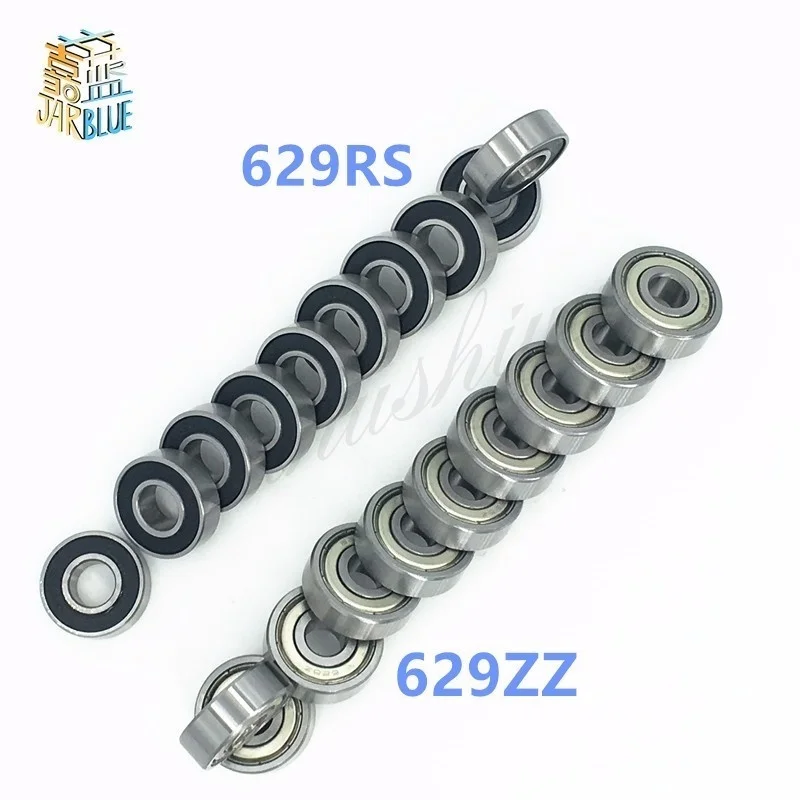 629ZZ łożyska ABEC-5 10 sztuk 9x26x8mm miniaturowe 629Z łożyska kulkowe 629 ZZ-EMQ Z3V3 629ZZ 629-2RS 9*26*8mm