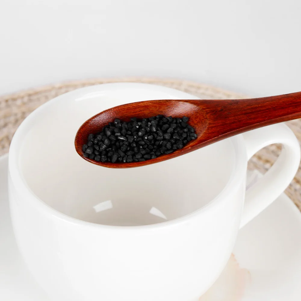 1 pz nuovo caffè manico lungo cucchiaio di legno zuppa da pranzo articoli per la casa stoviglie agitazione miele tè palette Nanmu vernice colore