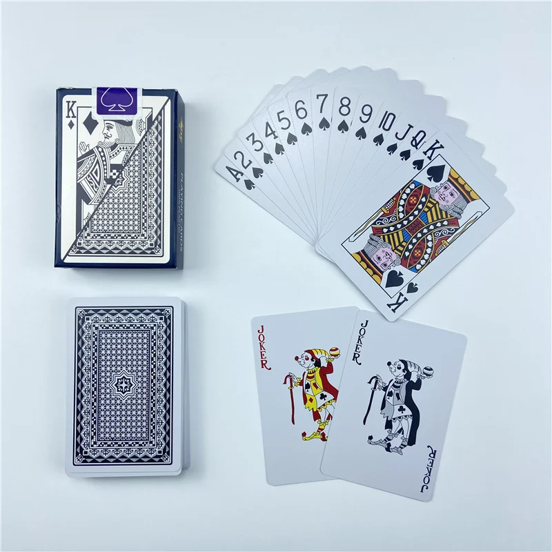 Playing Cards PVC Pokers Plastic Baccarat Texas Hold'em Poker Cards Board Games Waterproof Wearable Card Game Baralho Deck